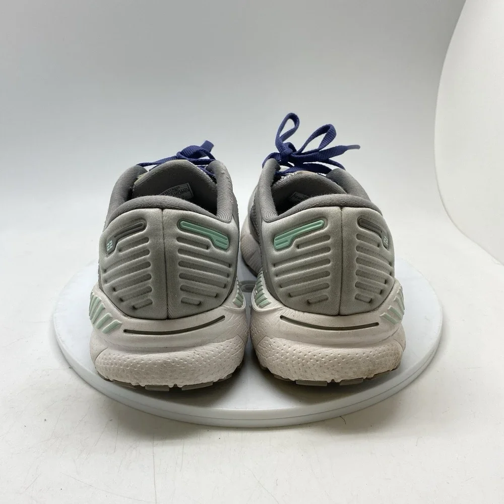 Brooks Sneakers Womens 10.5 Adrenaline GTS 22 1203531B045 Gray Running Gym Shoes